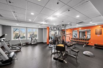 Full access to amenities at new kent apartments: clubhouse, pool, gym, sport court, playground and more!
